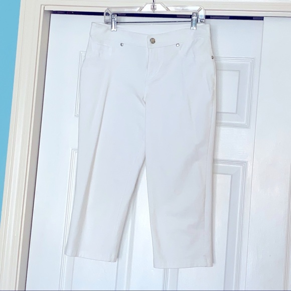 Women With Control stretch capris Sz XS - Picture 1 of 5